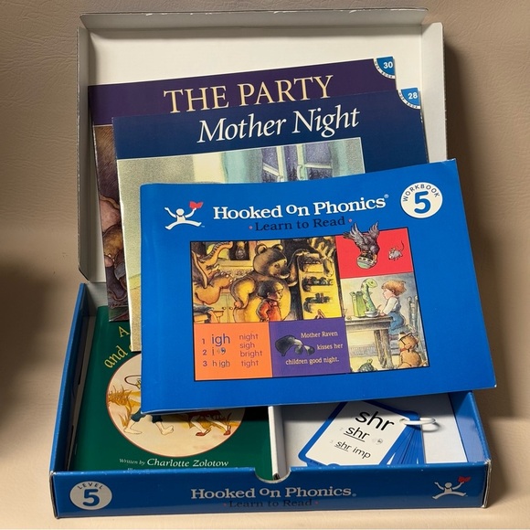 Level 5 Hooked on Phonics Learn to Read Audio Tape Flash Cards Books Cassette - Picture 4 of 4